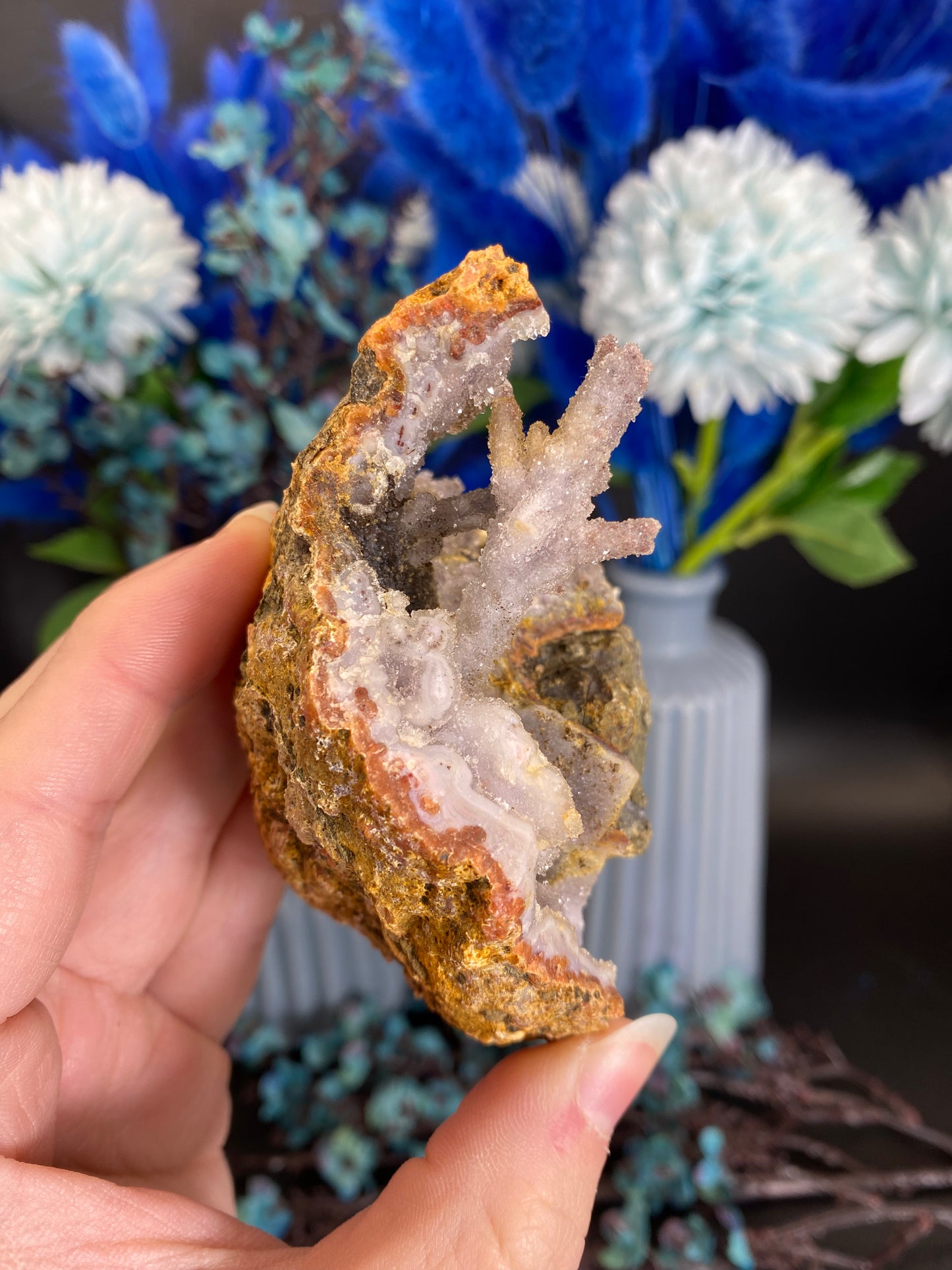 Geode aus Chalcedon (D55)
