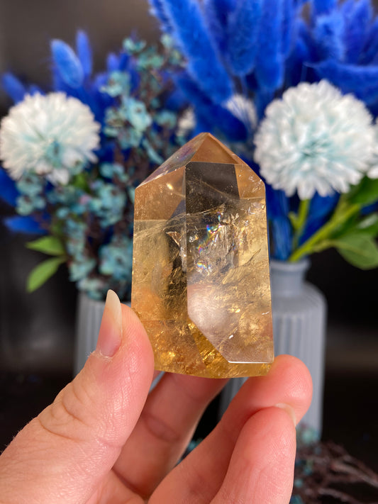 Turm aus Citrin (C126)