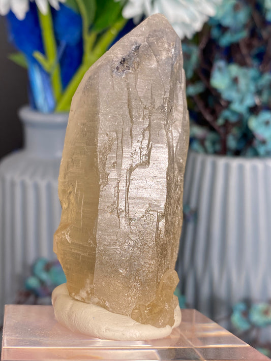 Citrin mit blauem Turmalin aus Brasilien (R380)