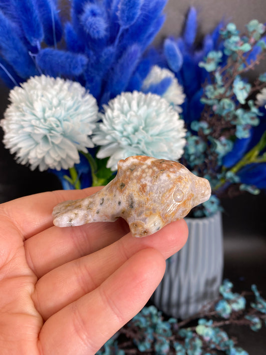 Delfin aus Ozeanjaspis