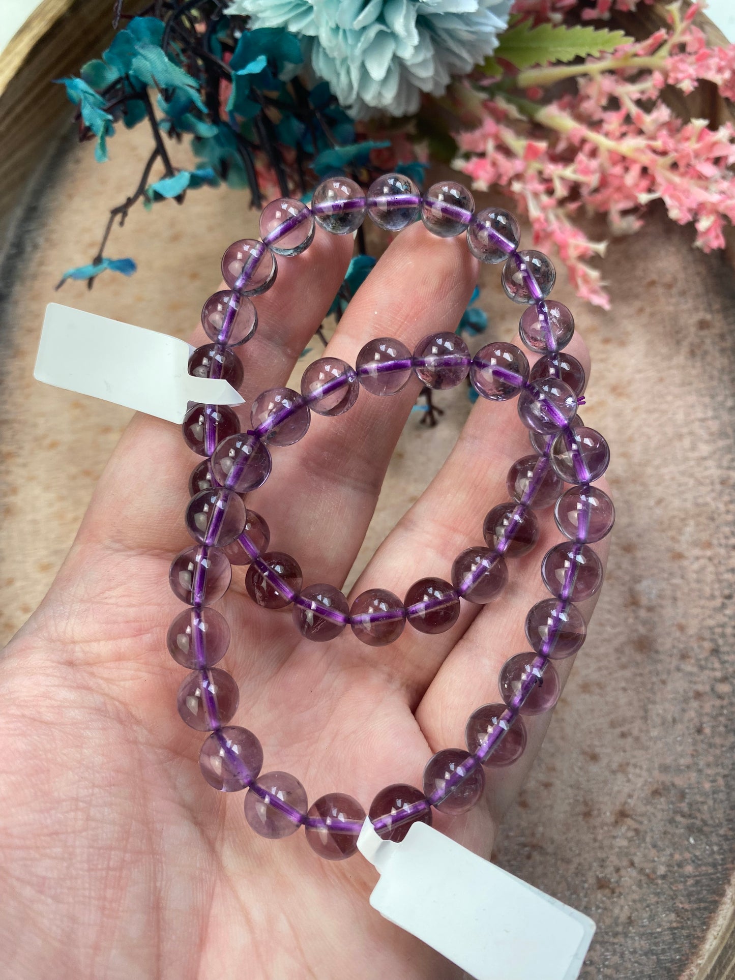 Armband aus Amethyst