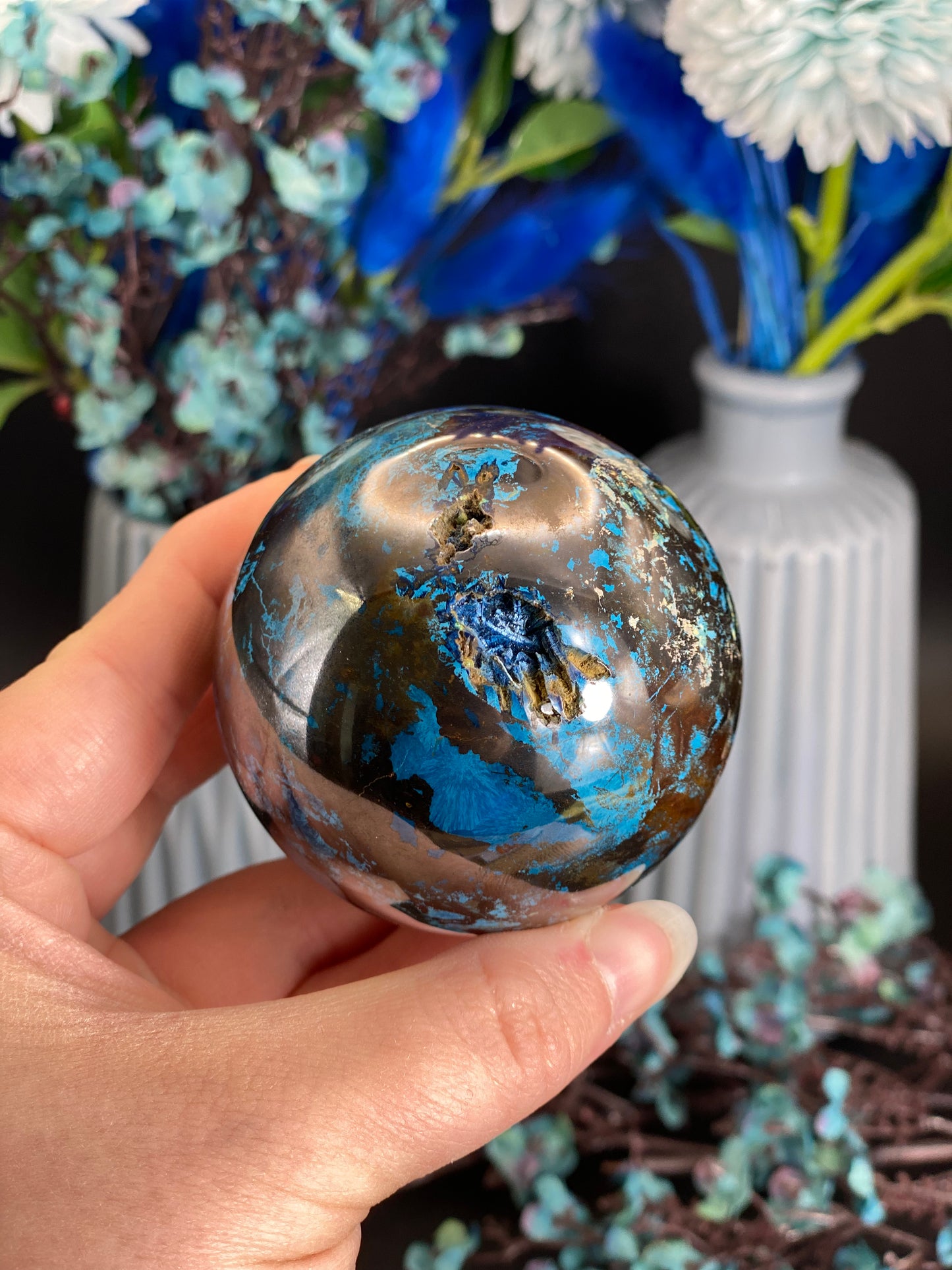 Kugel aus Shattuckit (P404)