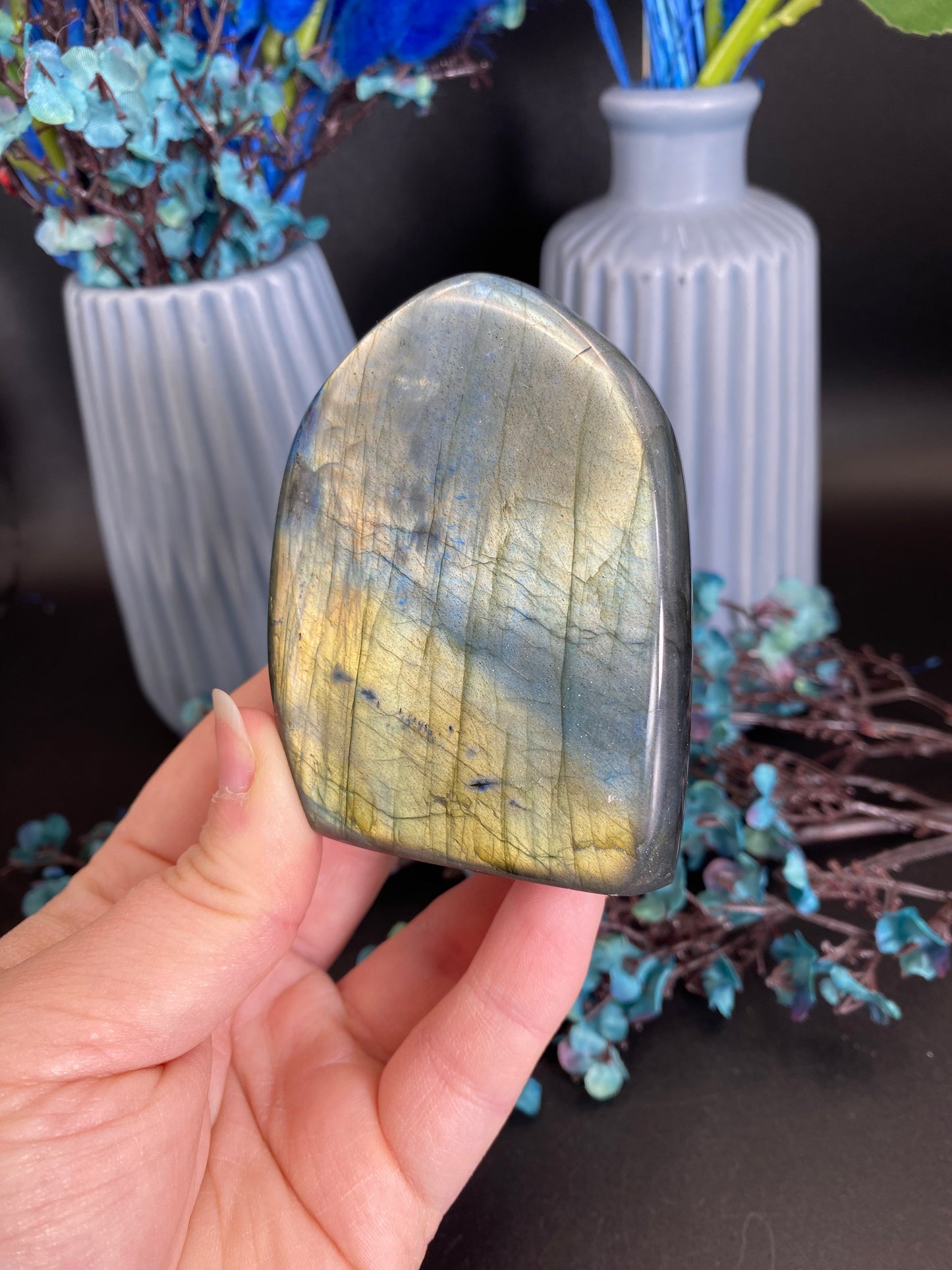 Freiform aus Labradorit (S36)