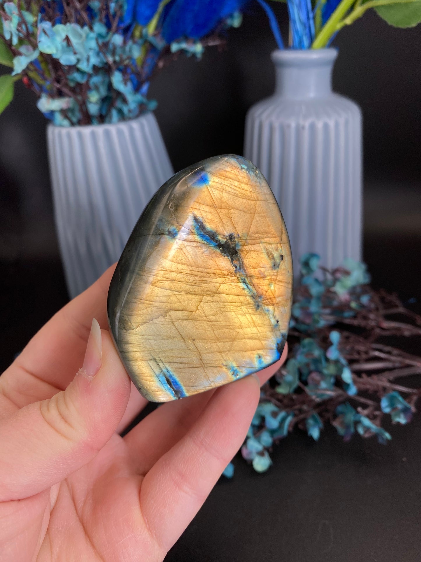 Freiform aus Labradorit (G27)