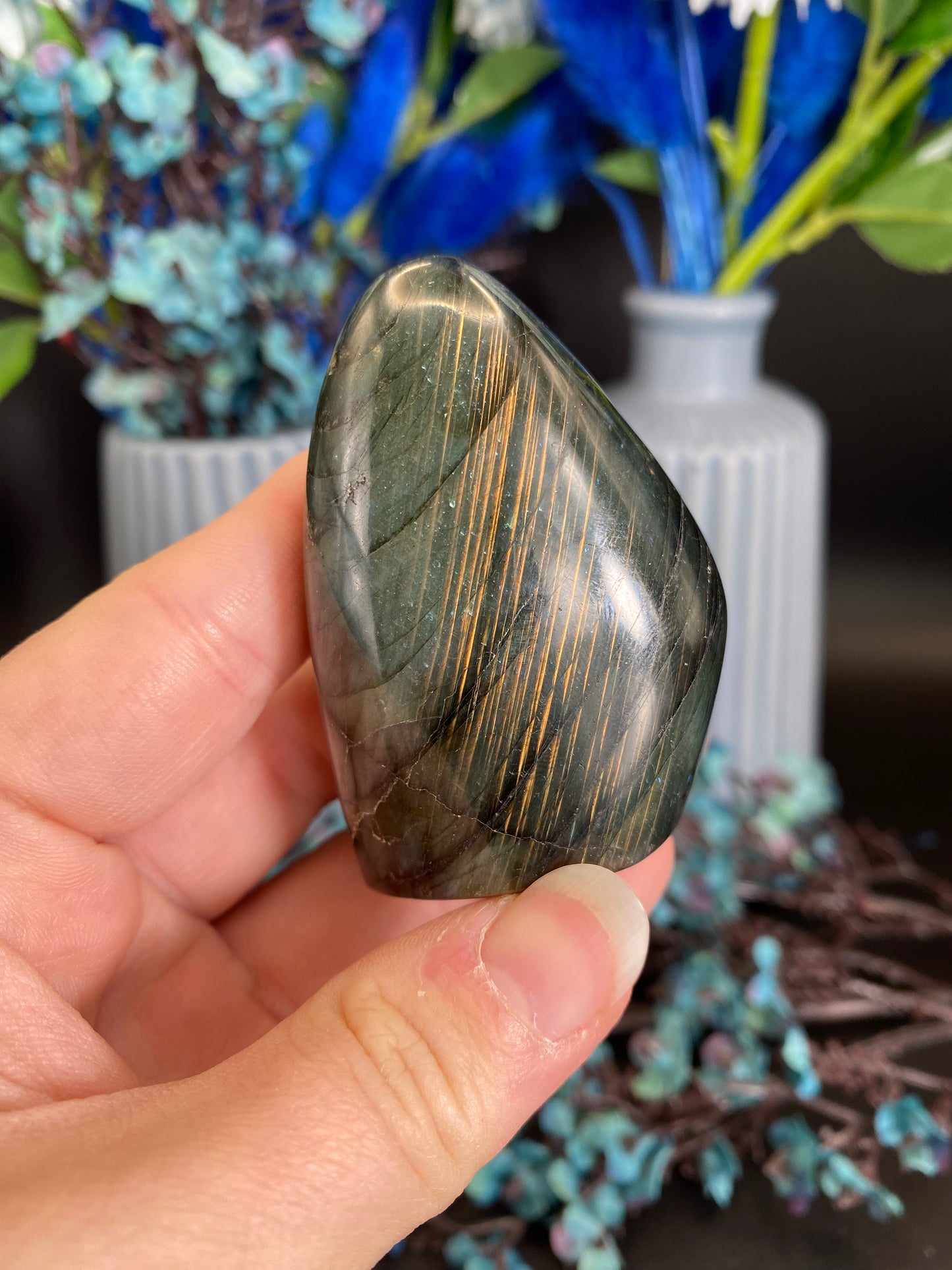 Freiform aus Labradorit (M17)