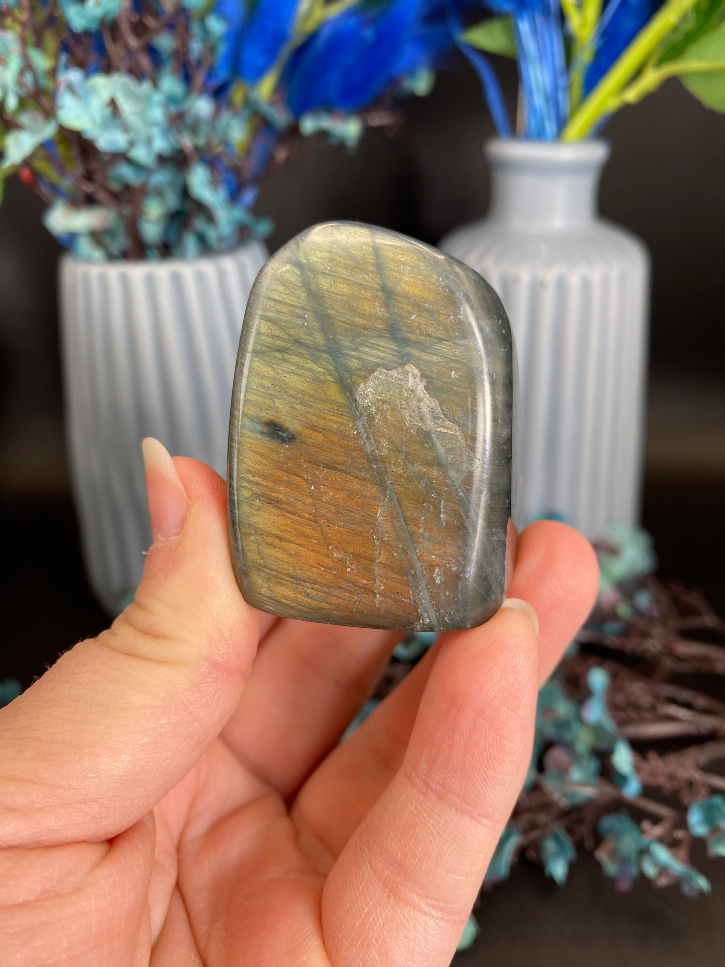 Freiform aus Labradorit (H14)