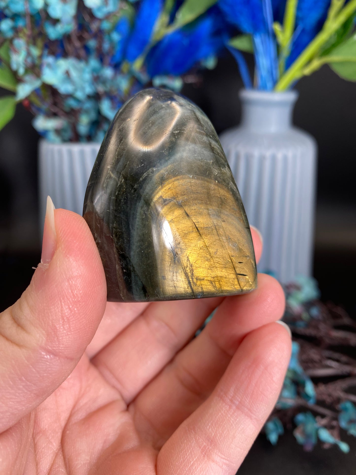 Freiform aus Labradorit (U13)