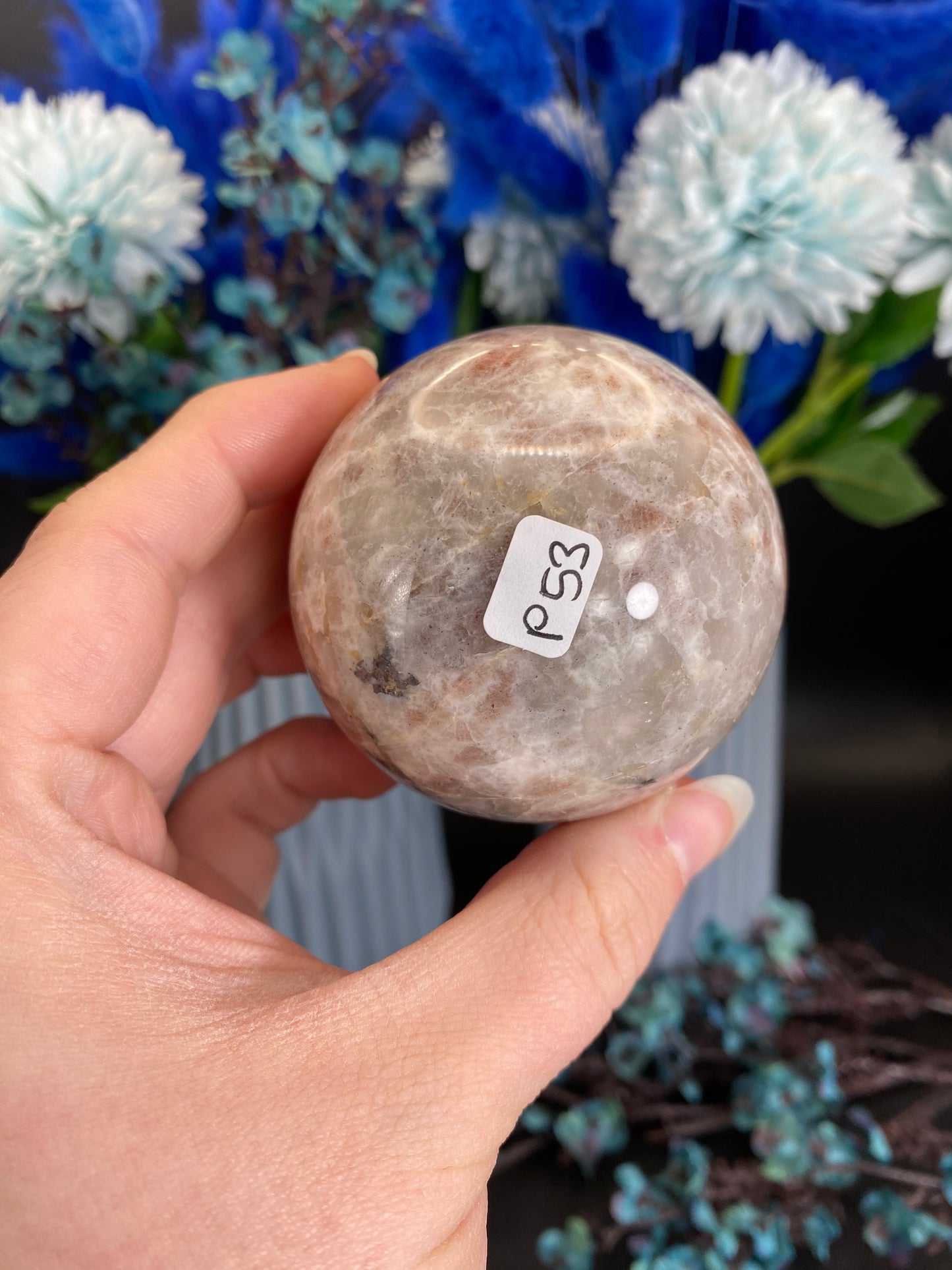 Kugel aus Sonnenstein (P53)