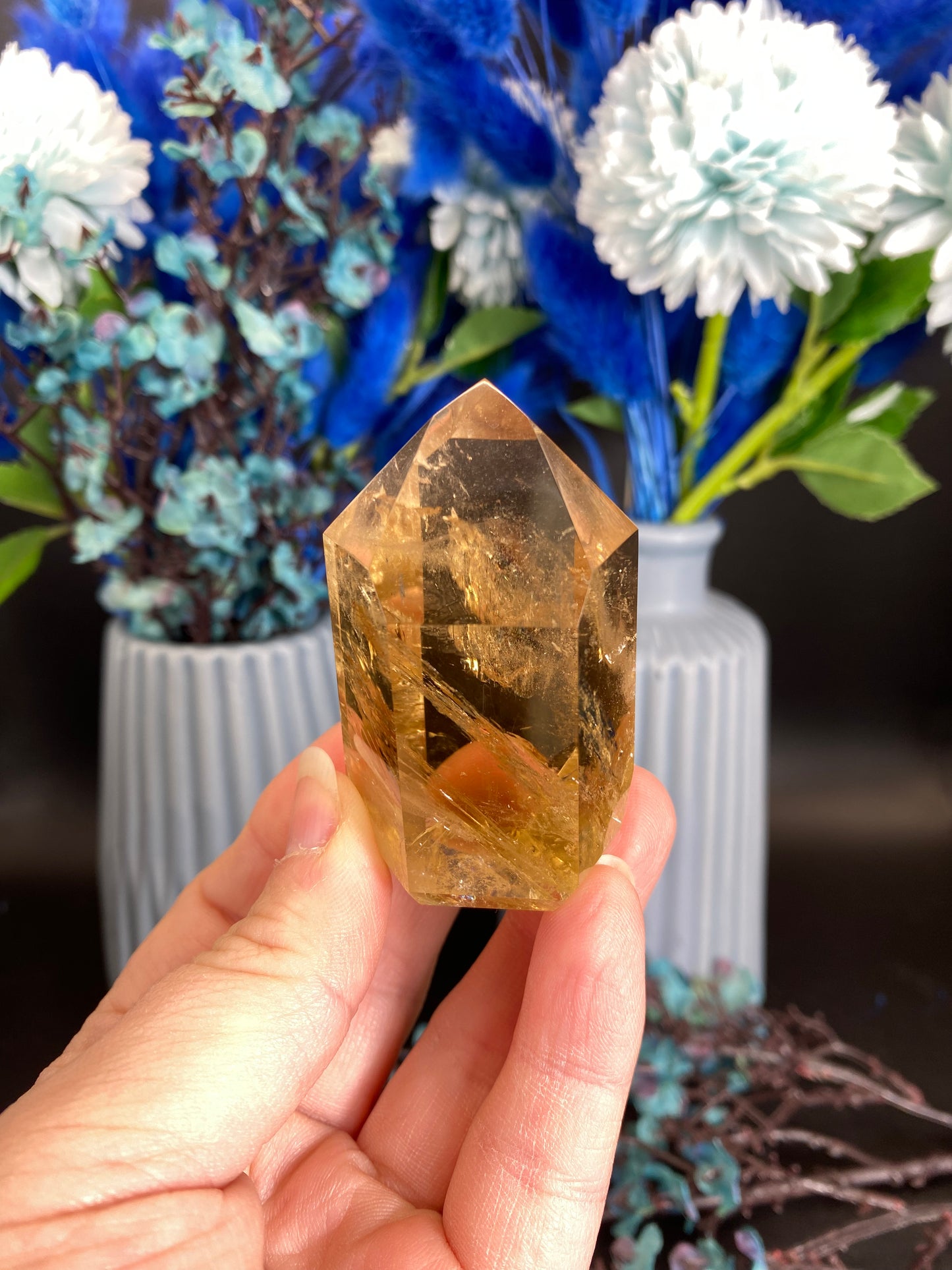 Turm aus Citrin (C126)