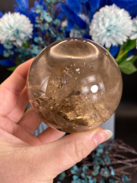 Kugel aus Gartenquarz