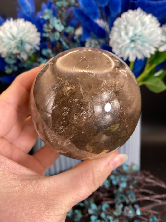 Kugel aus Gartenquarz