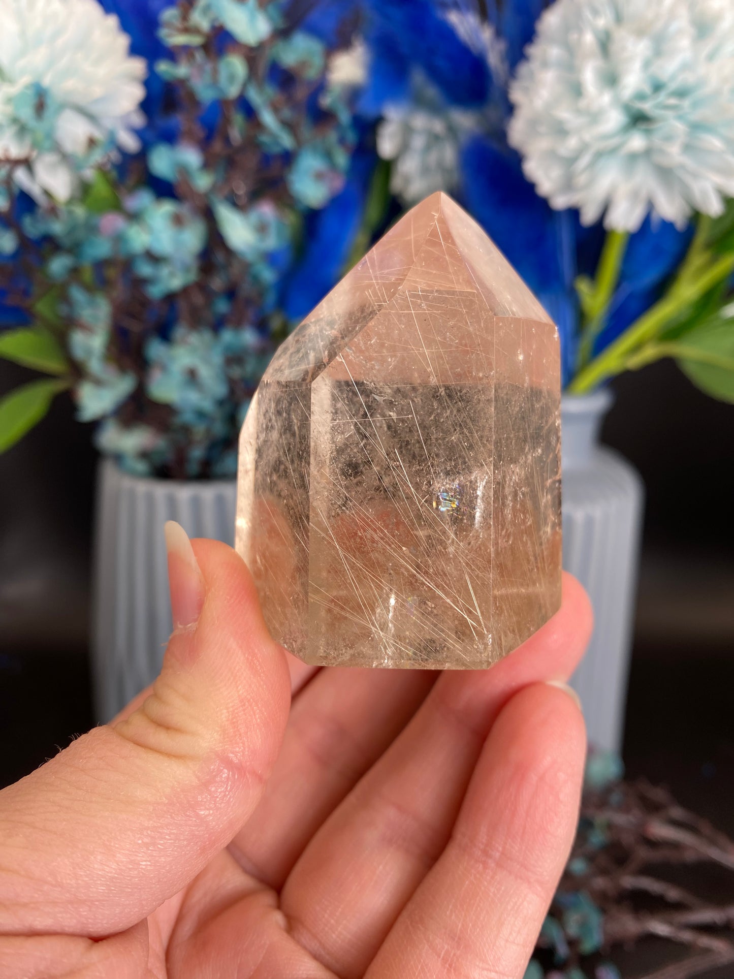 Turm aus Rutilquarz (B44)