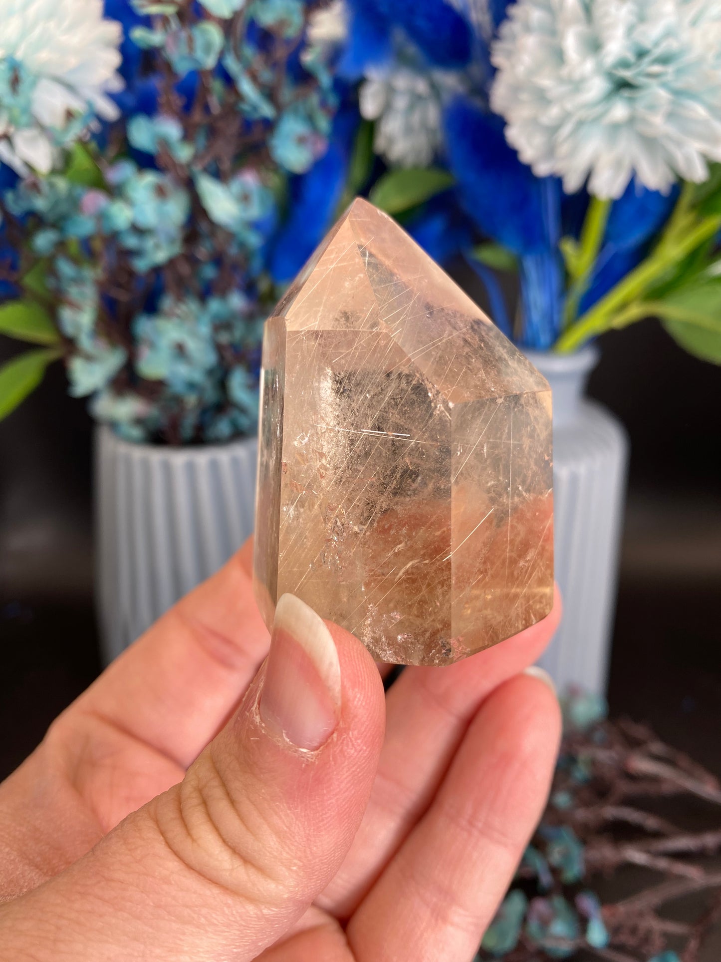 Turm aus Rutilquarz (B44)