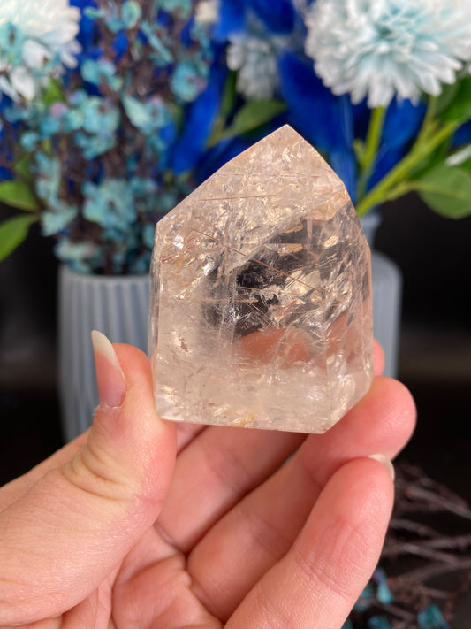 Turm aus Rutilquarz (F40)