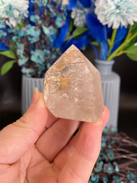 Turm aus Rutilquarz (X27)