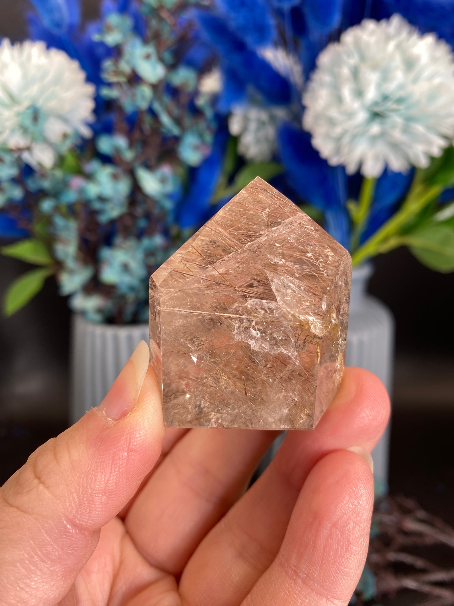 Turm aus Rutilquarz (F24)