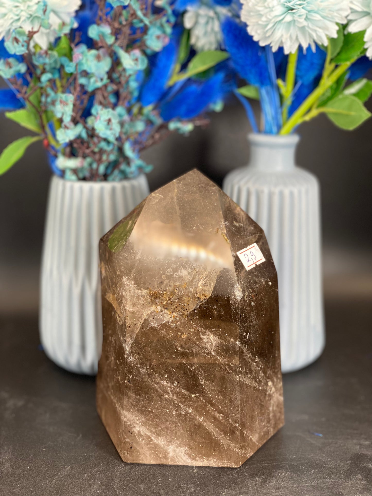 Turm aus Rauchquarz (Y478)