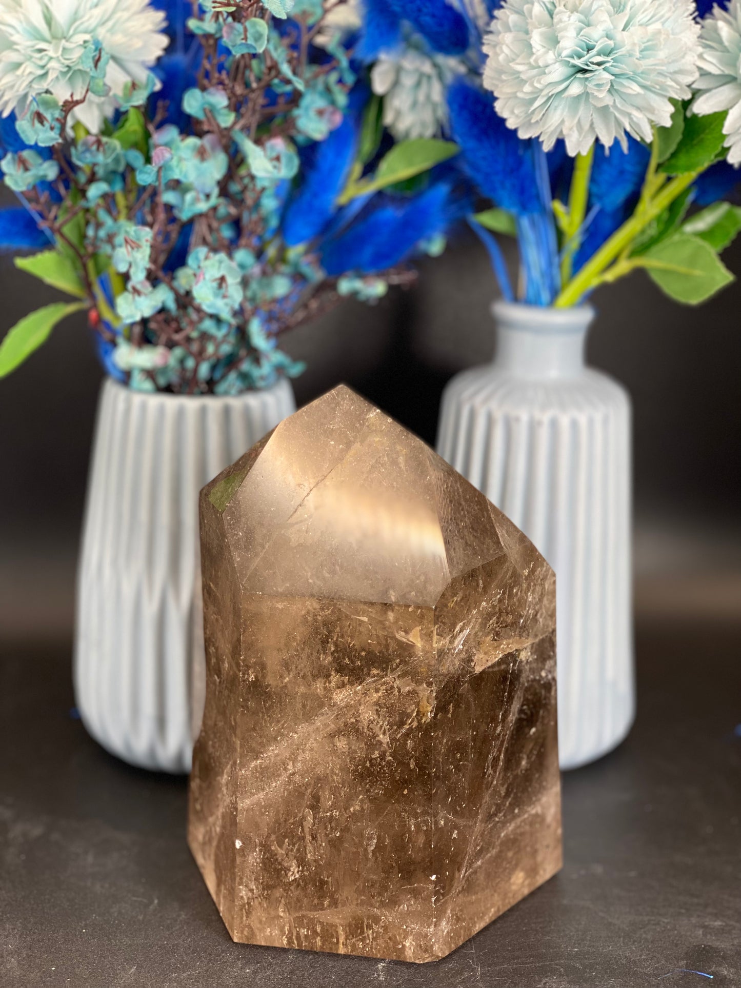 Turm aus Rauchquarz (Y478)