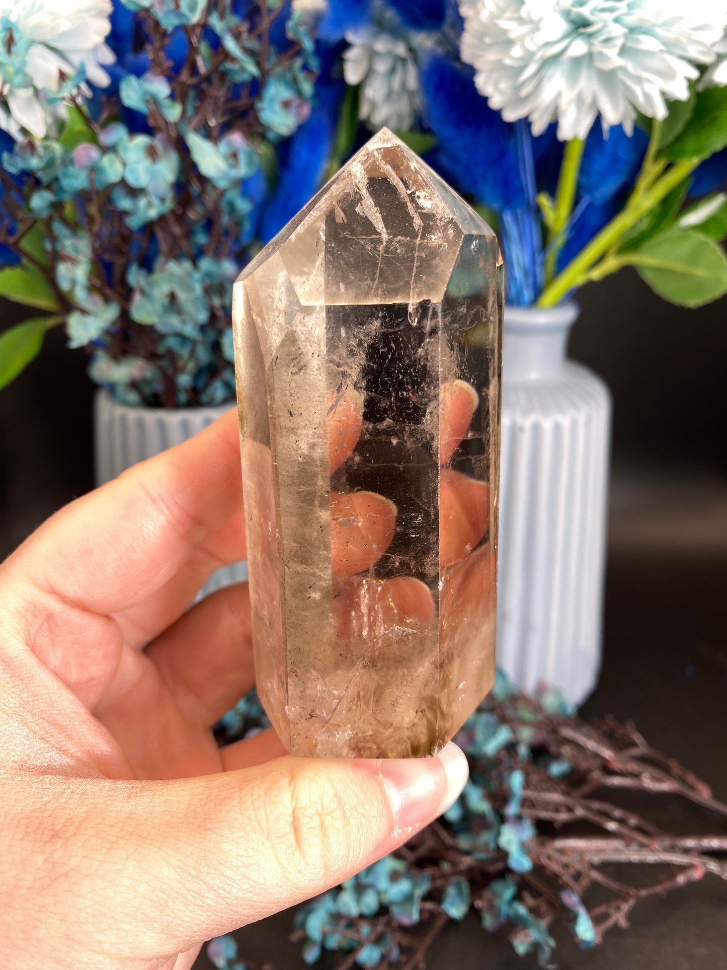 Turm aus Rauchquarz (T39)