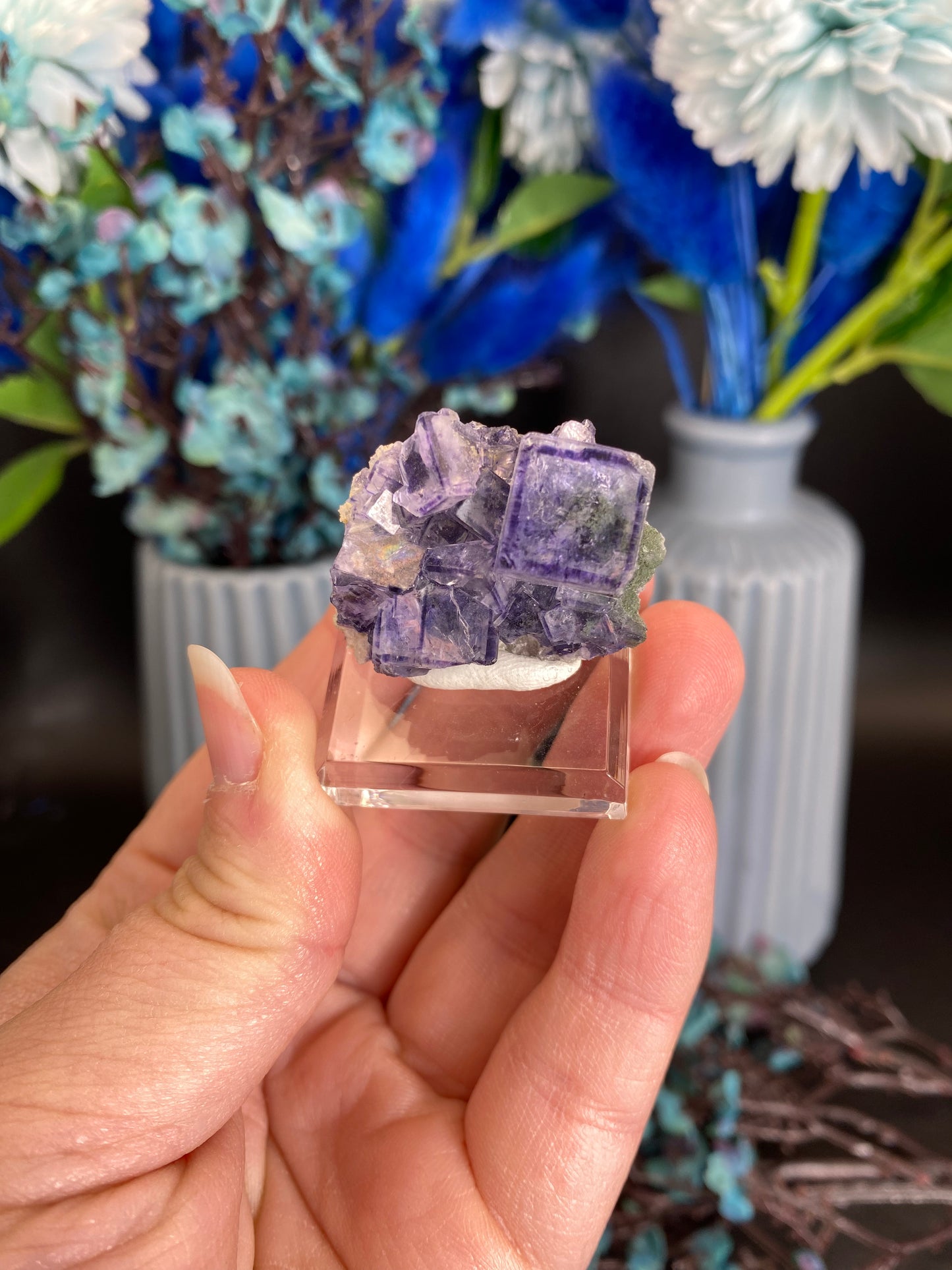 Fluorit aus Larkin's Quarry, Irland (T100)