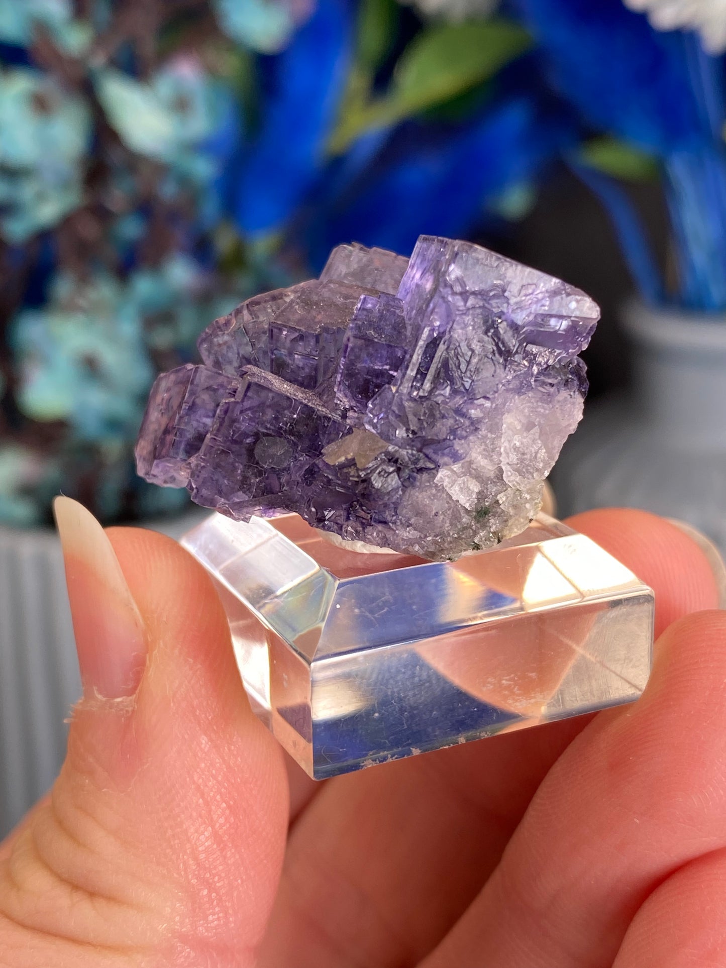 Fluorit aus Larkin's Quarry, Irland (V100)