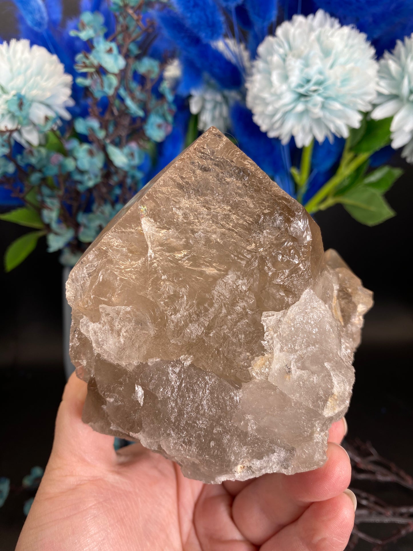 Cluster aus Rutilquarz (K133)