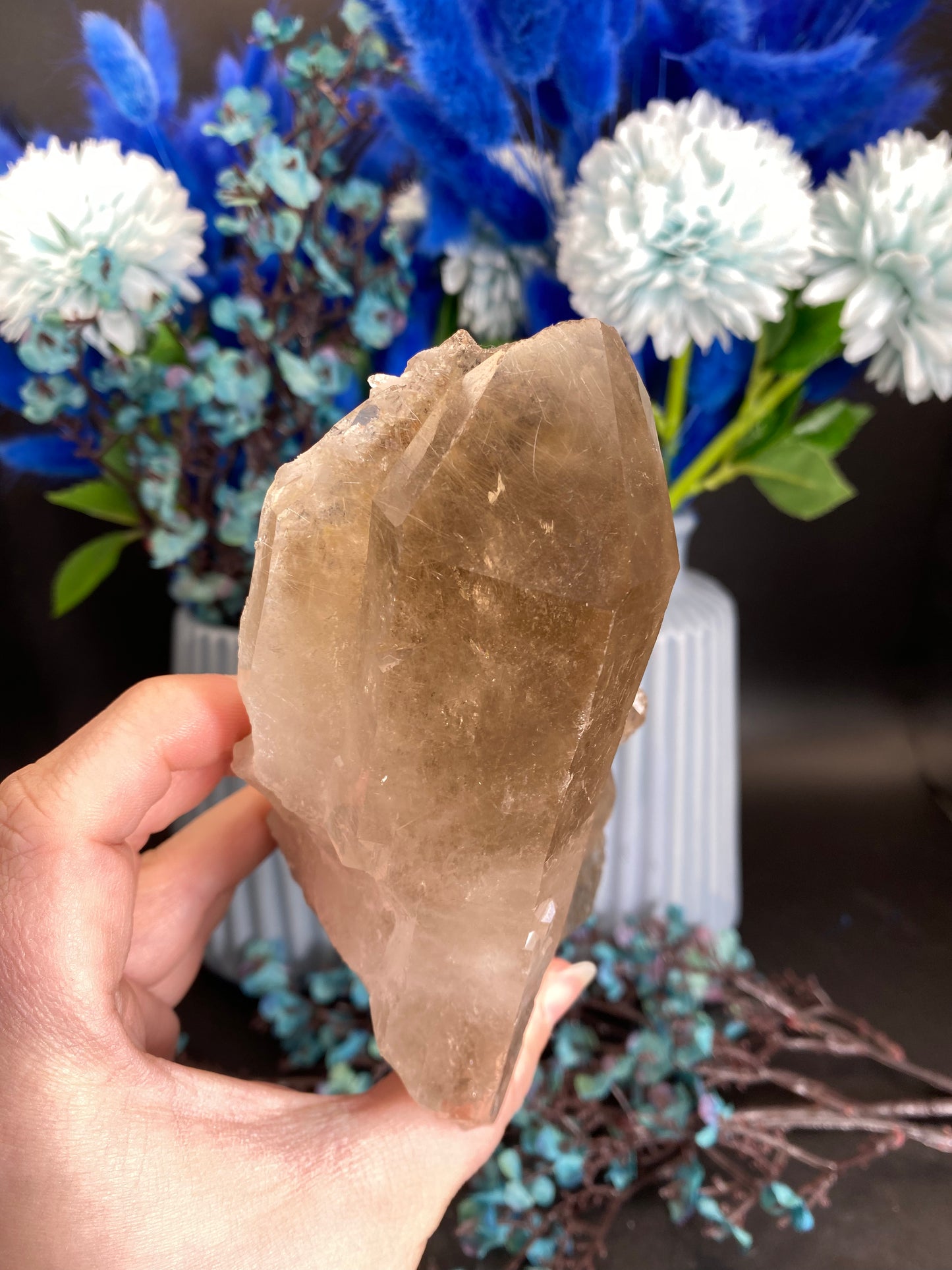 Cluster aus Rutilquarz (Z98)