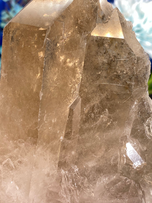 Cluster aus Rutilquarz (Z98)