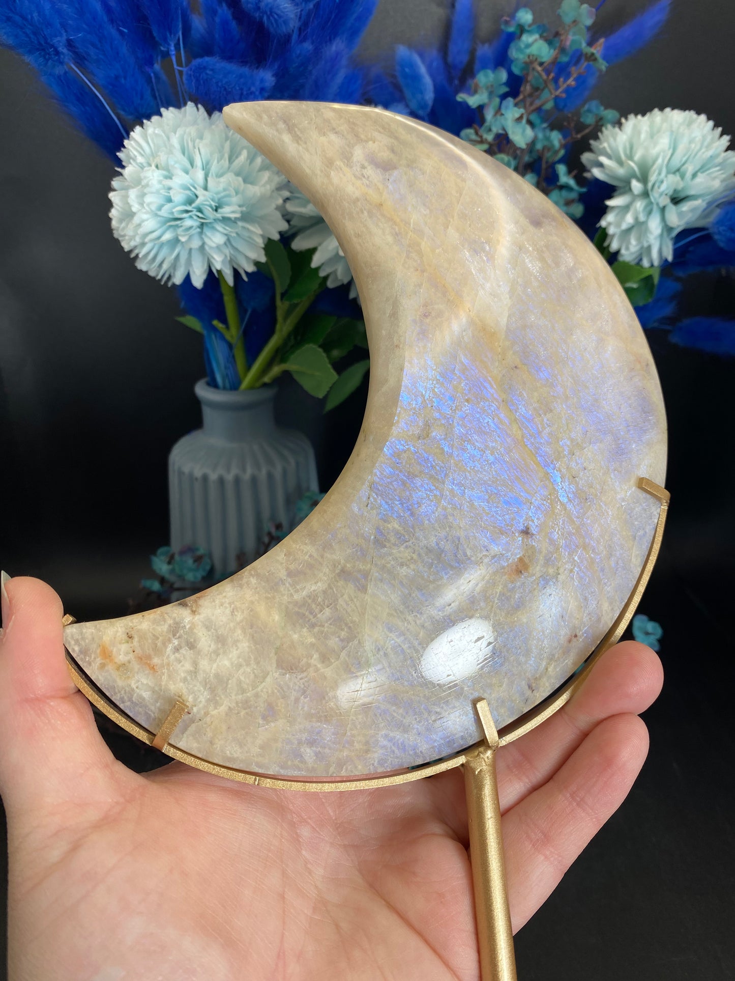 Mond aus Mondstein (D157)