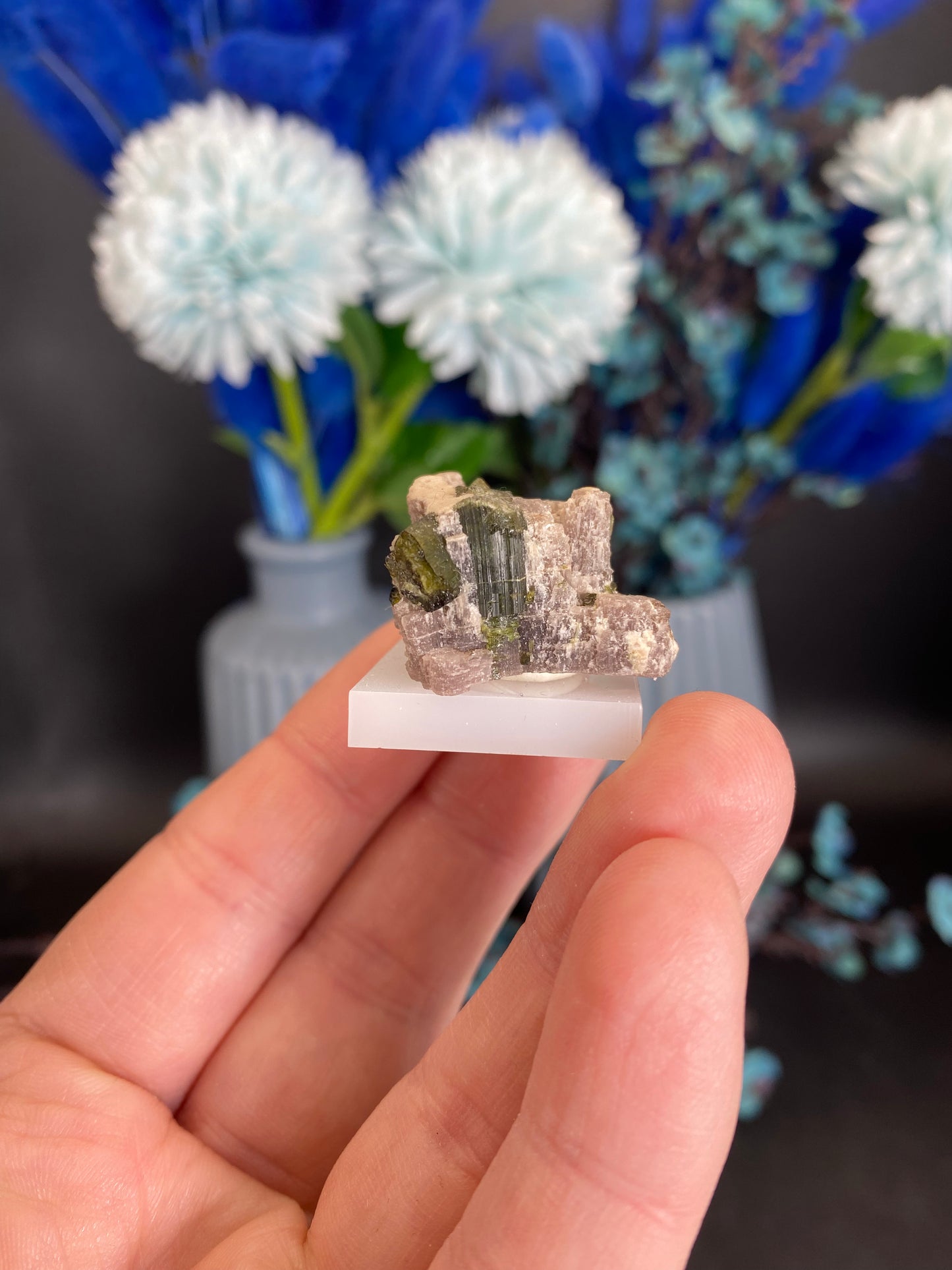 Turmalin mit Lepidolith aus Brasilien (H28)