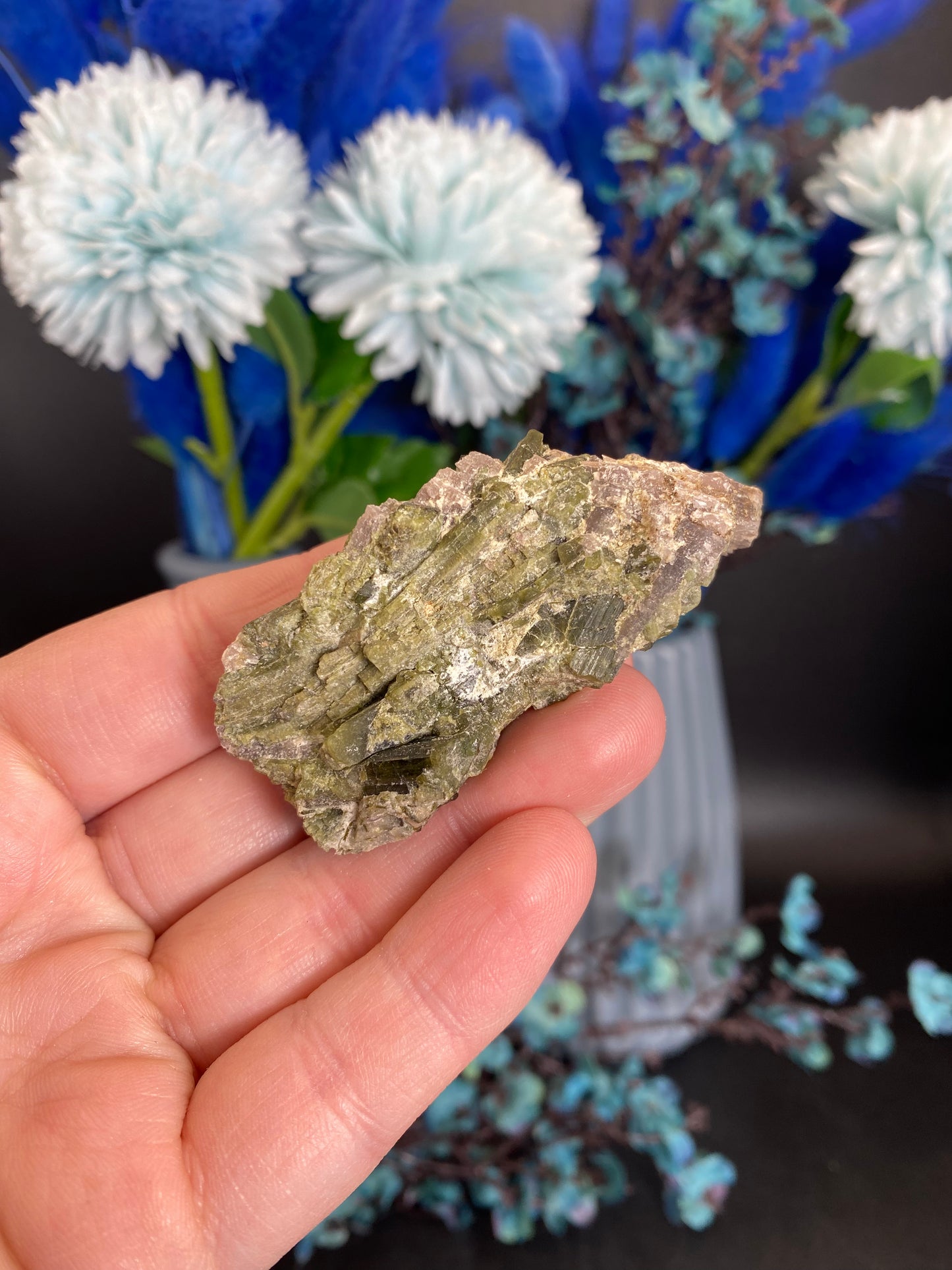 Turmalin mit Lepidolith aus Brasilien (B45)