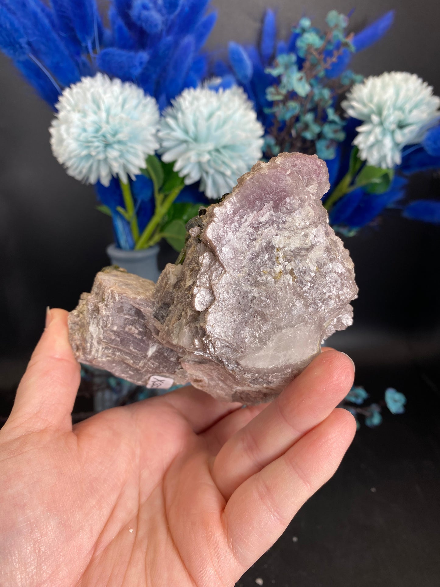 Turmalin mit Lepidolith aus Brasilien (X300)