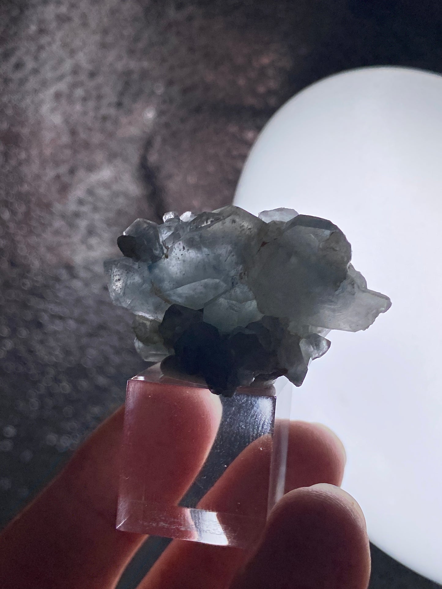 Blauer Turmalin in Quarz (L65)