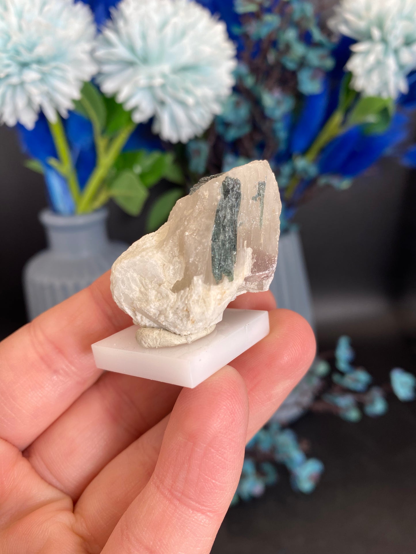 Turmalin in Quarz aus Brasilien (Y10)