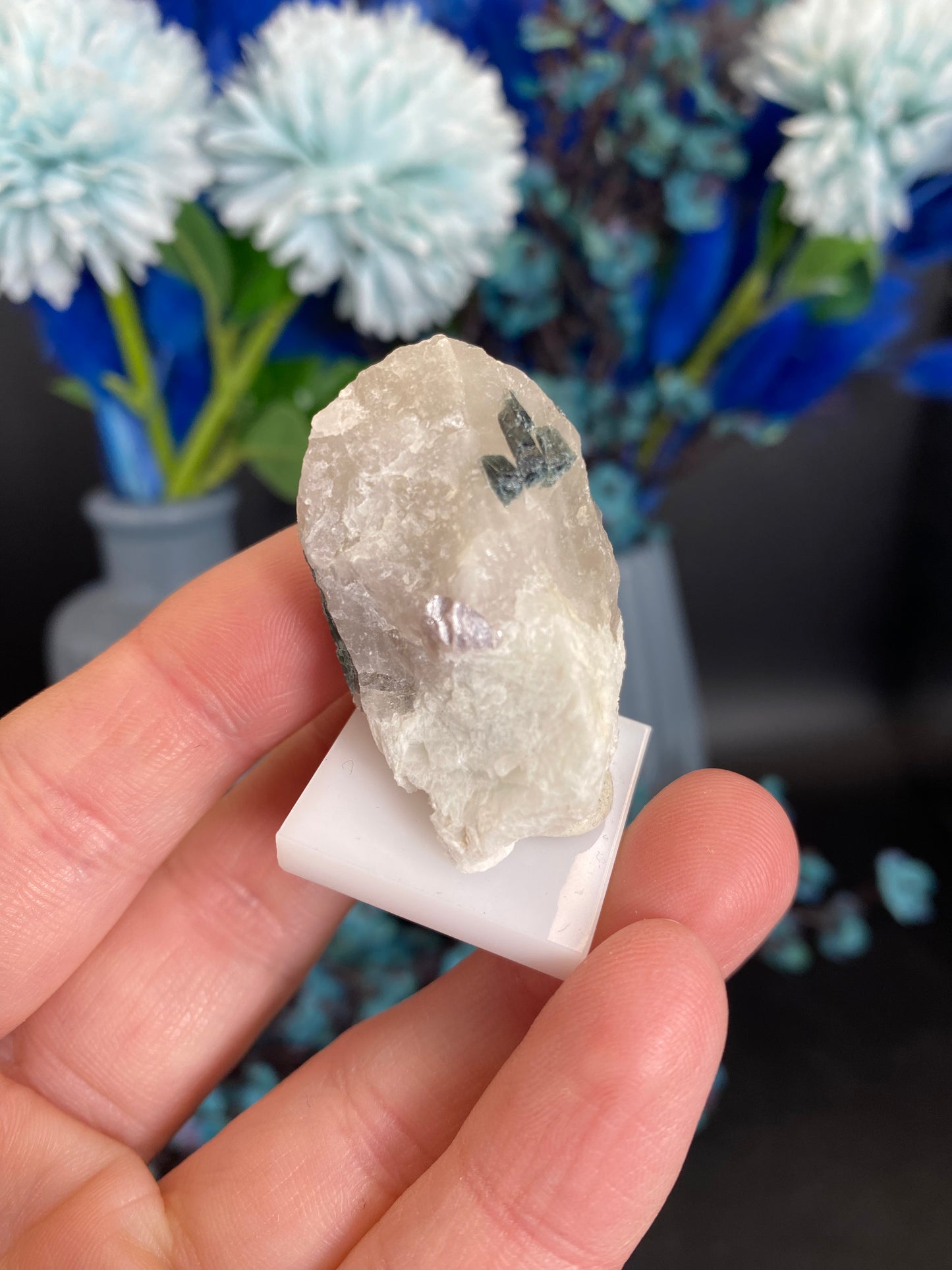 Turmalin in Quarz aus Brasilien (Y10)