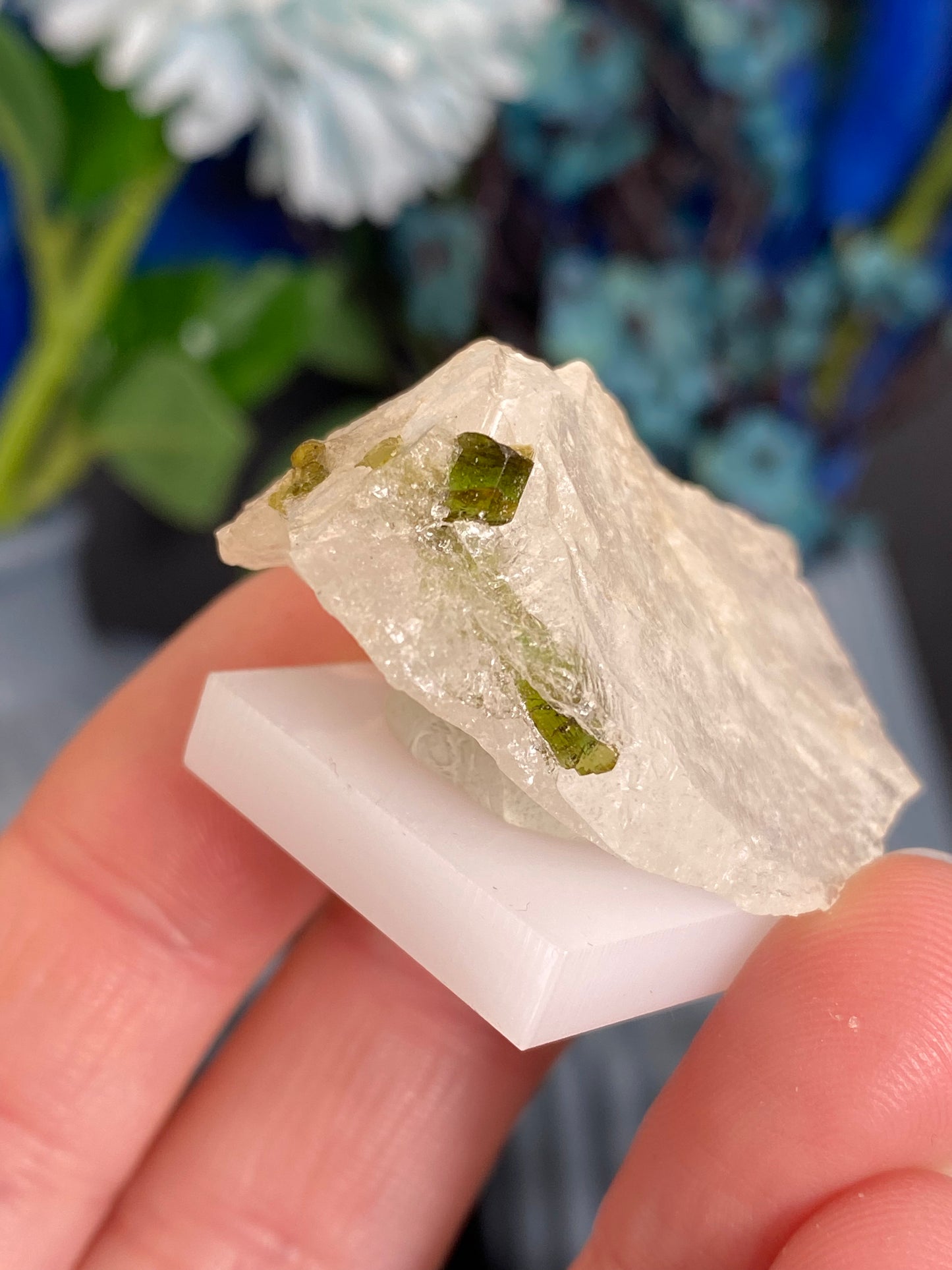 Turmalin in Quarz aus Brasilien (O10)