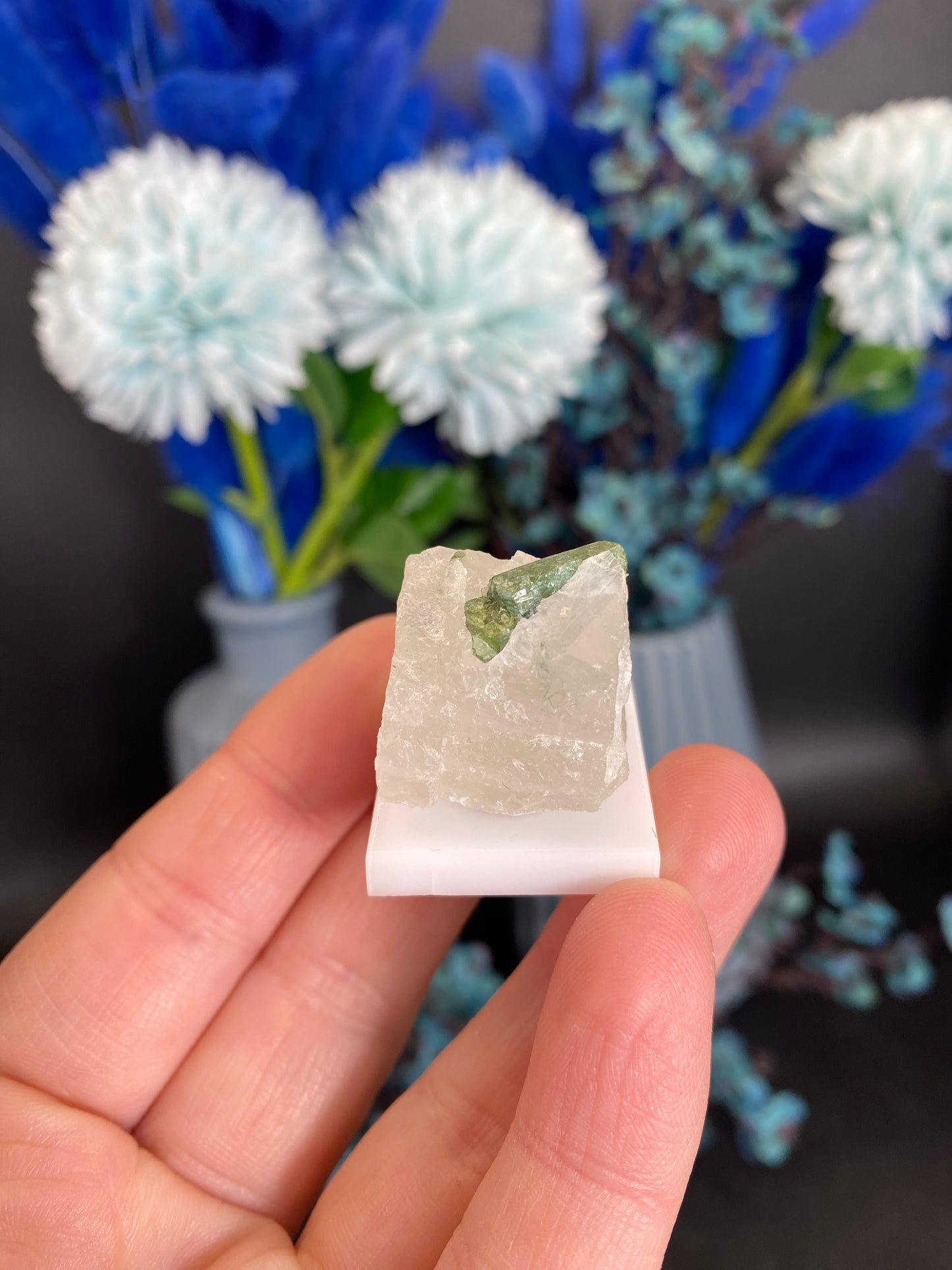 Turmalin in Quarz aus Brasilien (E15)