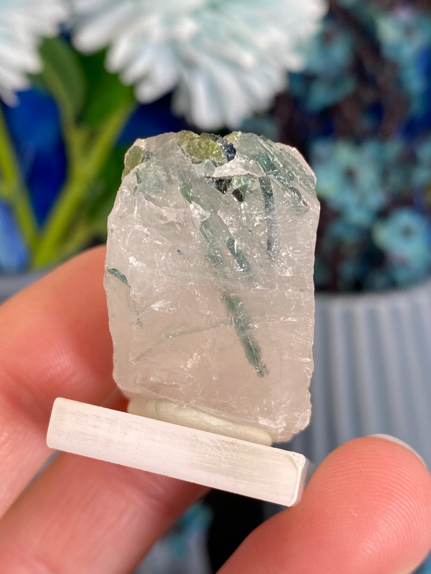 Turmalin in Quarz aus Brasilien (H15)