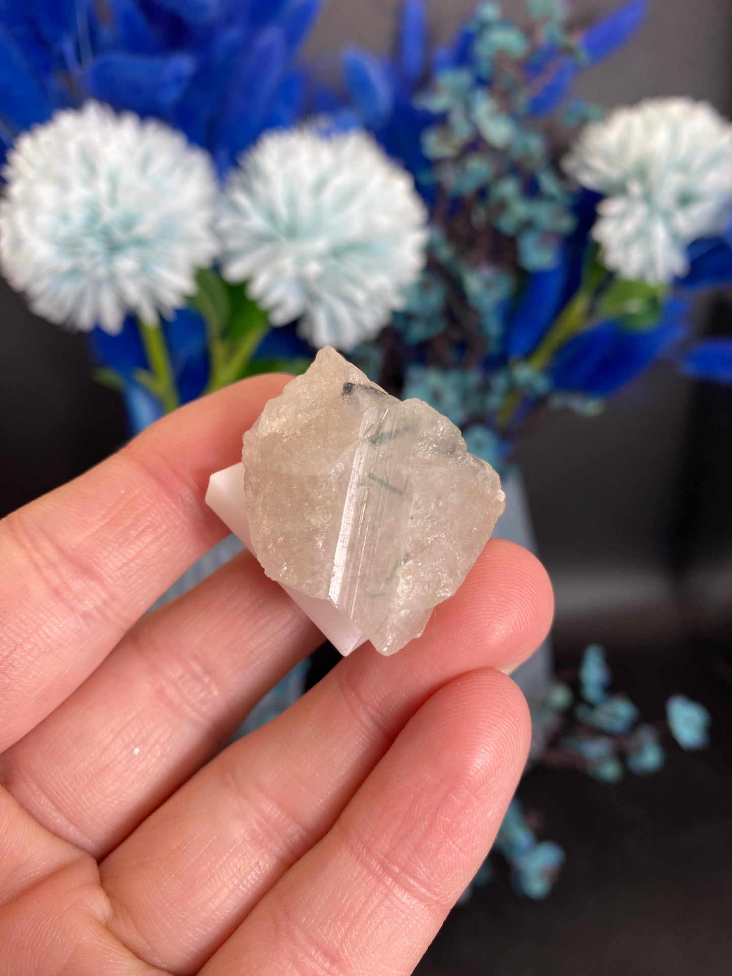 Turmalin in Quarz aus Brasilien (A15)