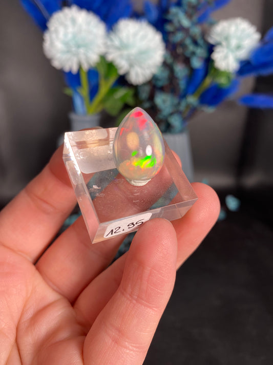 Opal aus Äthiopien mit Digit-Pattern (G777)