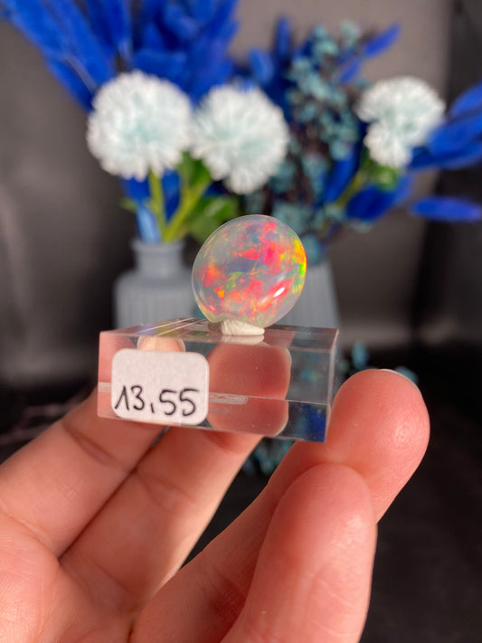 Opal aus Äthiopien mit Digit-Pattern (I813)