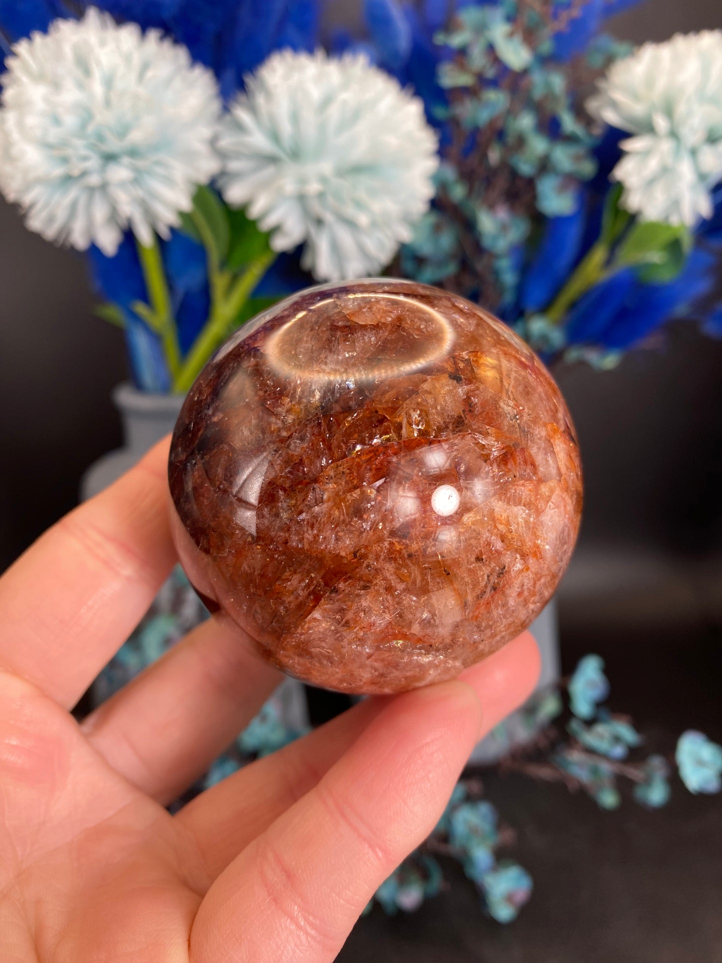 Kugel aus Feuerquarz (M34)