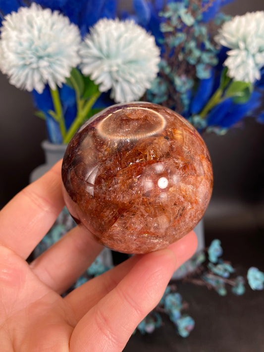 Kugel aus Feuerquarz (M34)