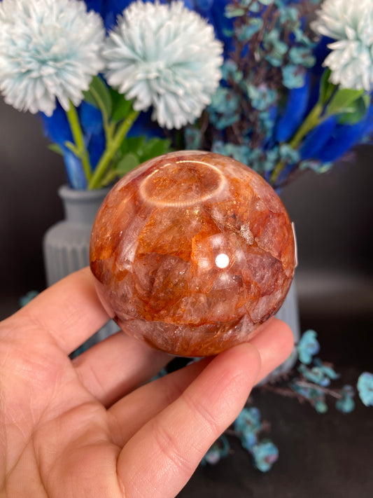 Kugel aus Feuerquarz (U39)