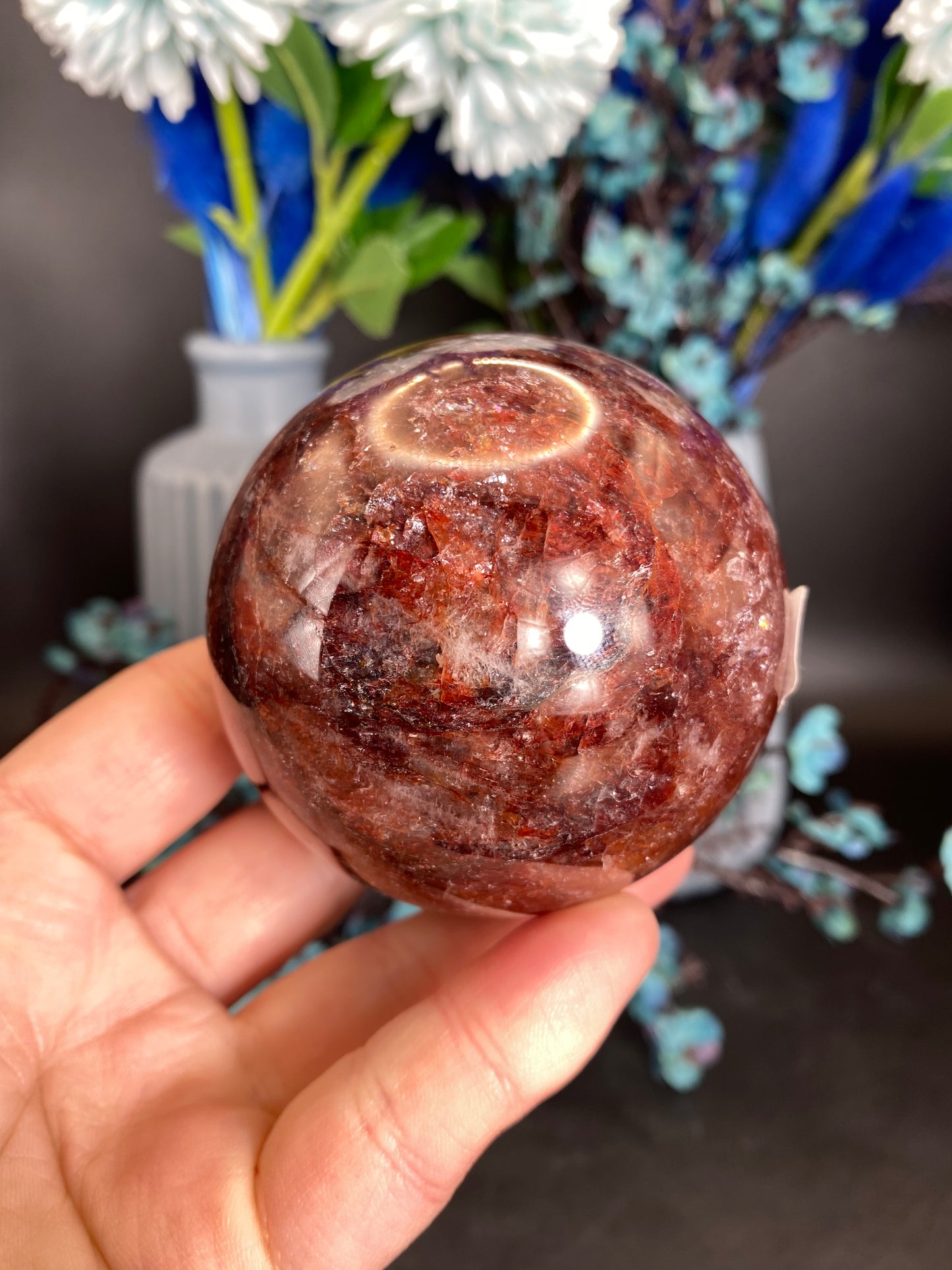 Kugel aus Feuerquarz (R43)