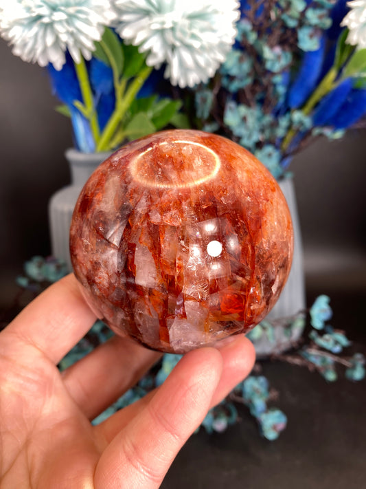 Kugel aus Feuerquarz (E52)