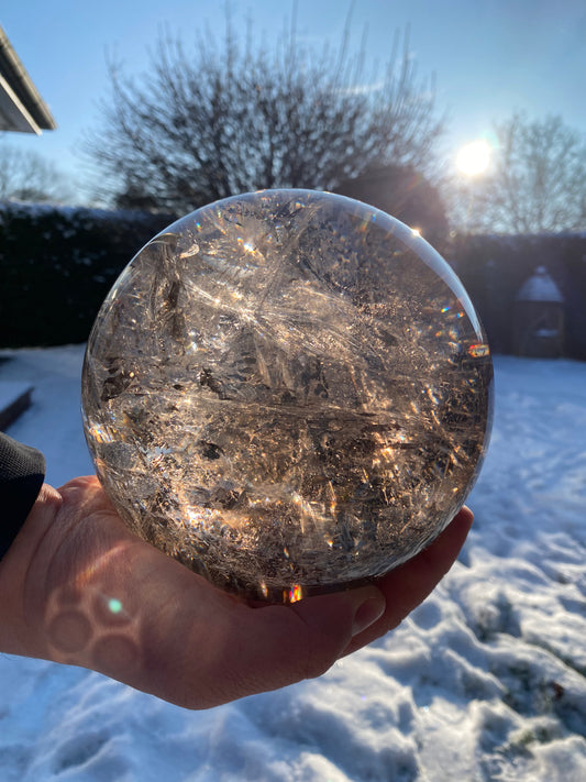Kugel aus Rauchquarz