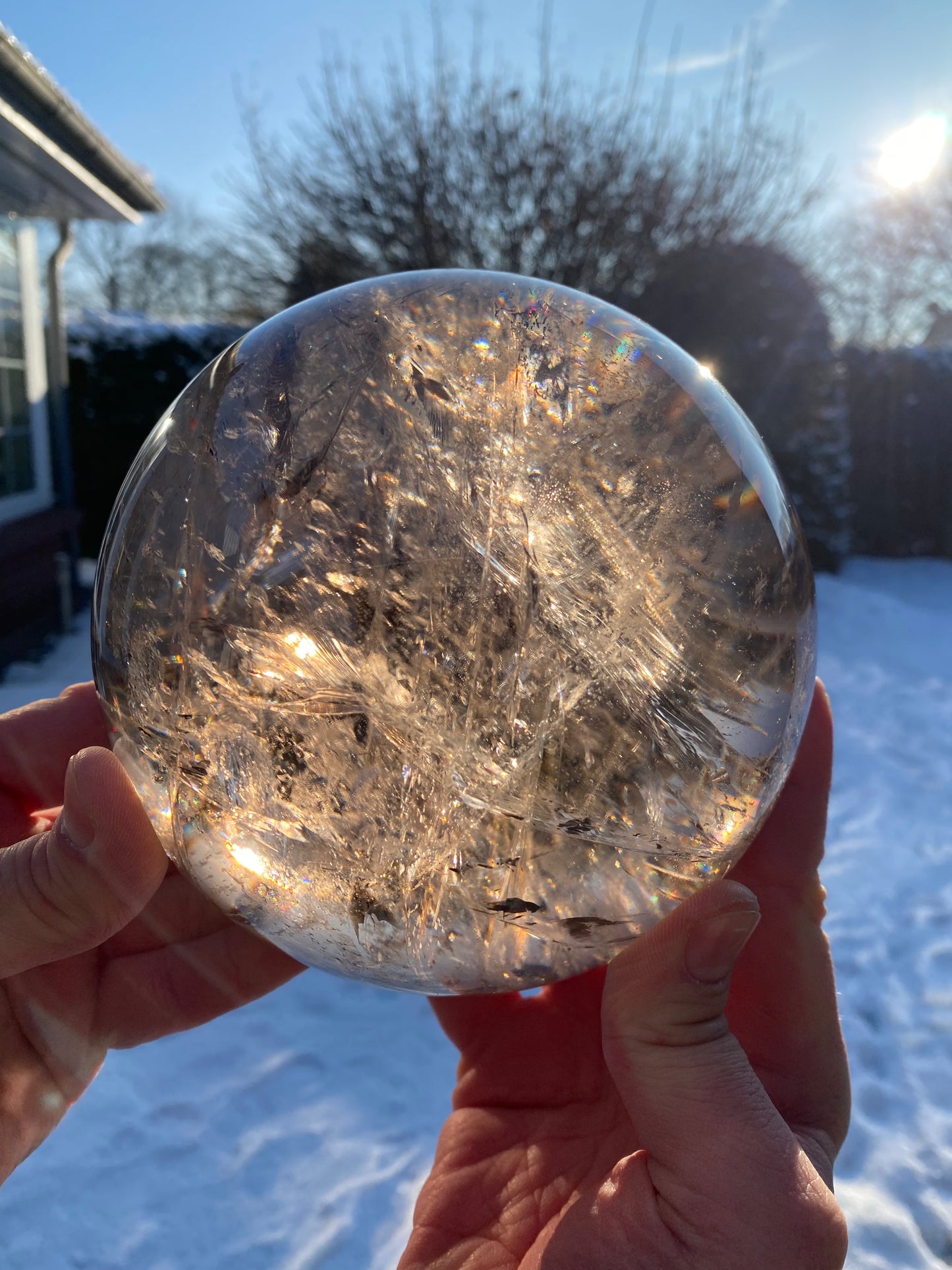 Kugel aus Rauchquarz