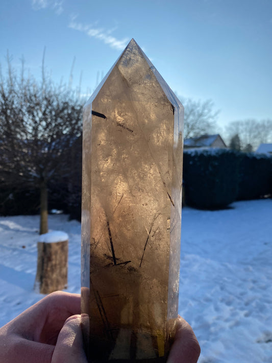 Turm aus Turmalinquarz (I772)