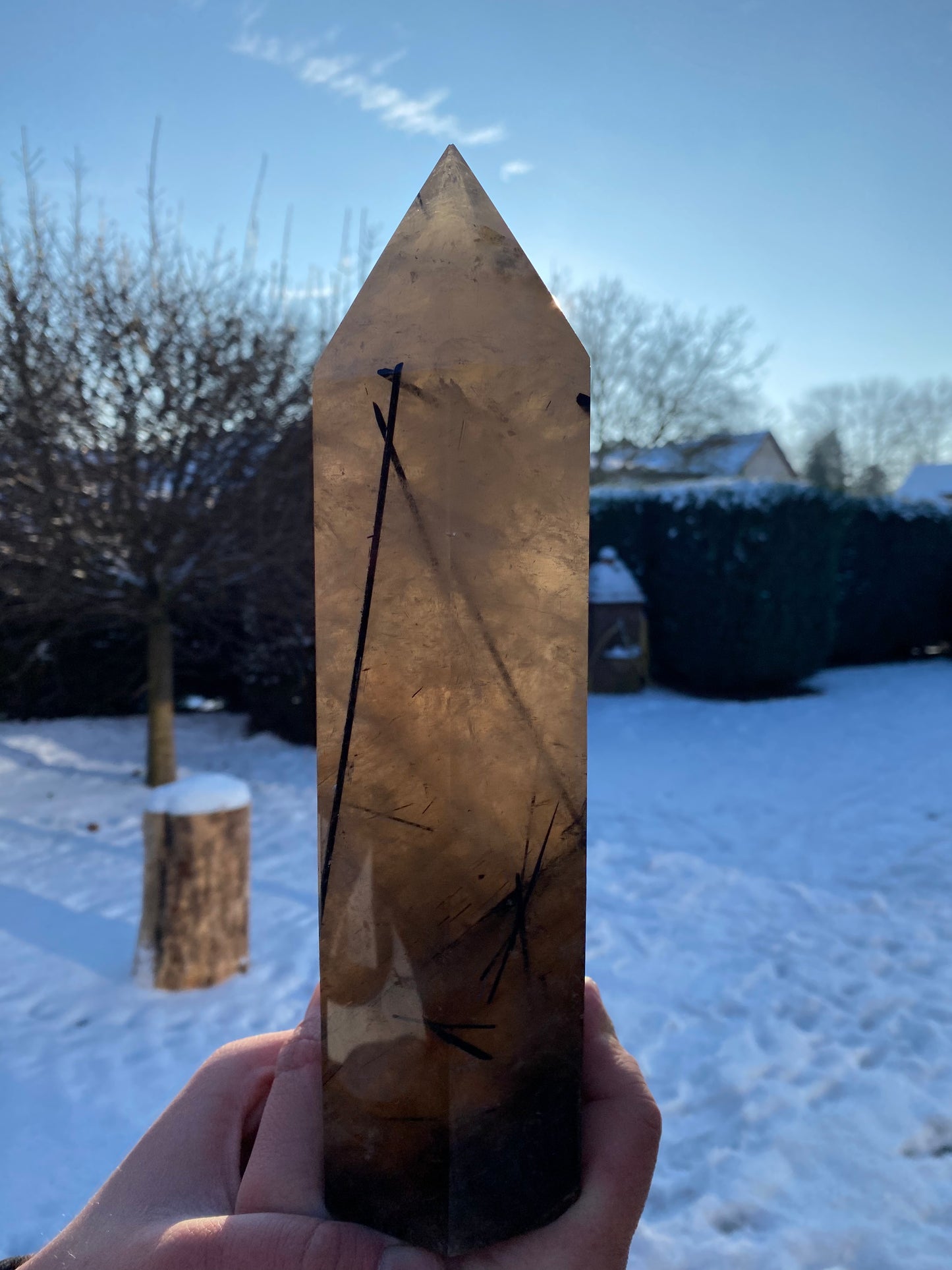 Turm aus Turmalinquarz (I772)